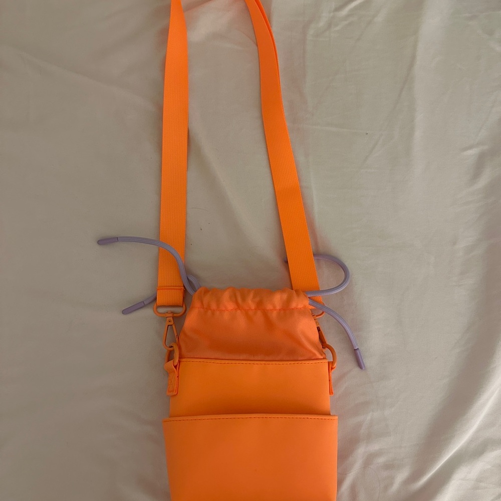 Drunk Elephant Vibrant Orange Crossbody Bag